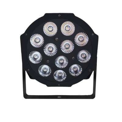 led 12*18W 6-in-1 RGBWAUV/12*15W 5-in-1 RGBWA/12*10W 4-in-1 RGBW Flat slim par light